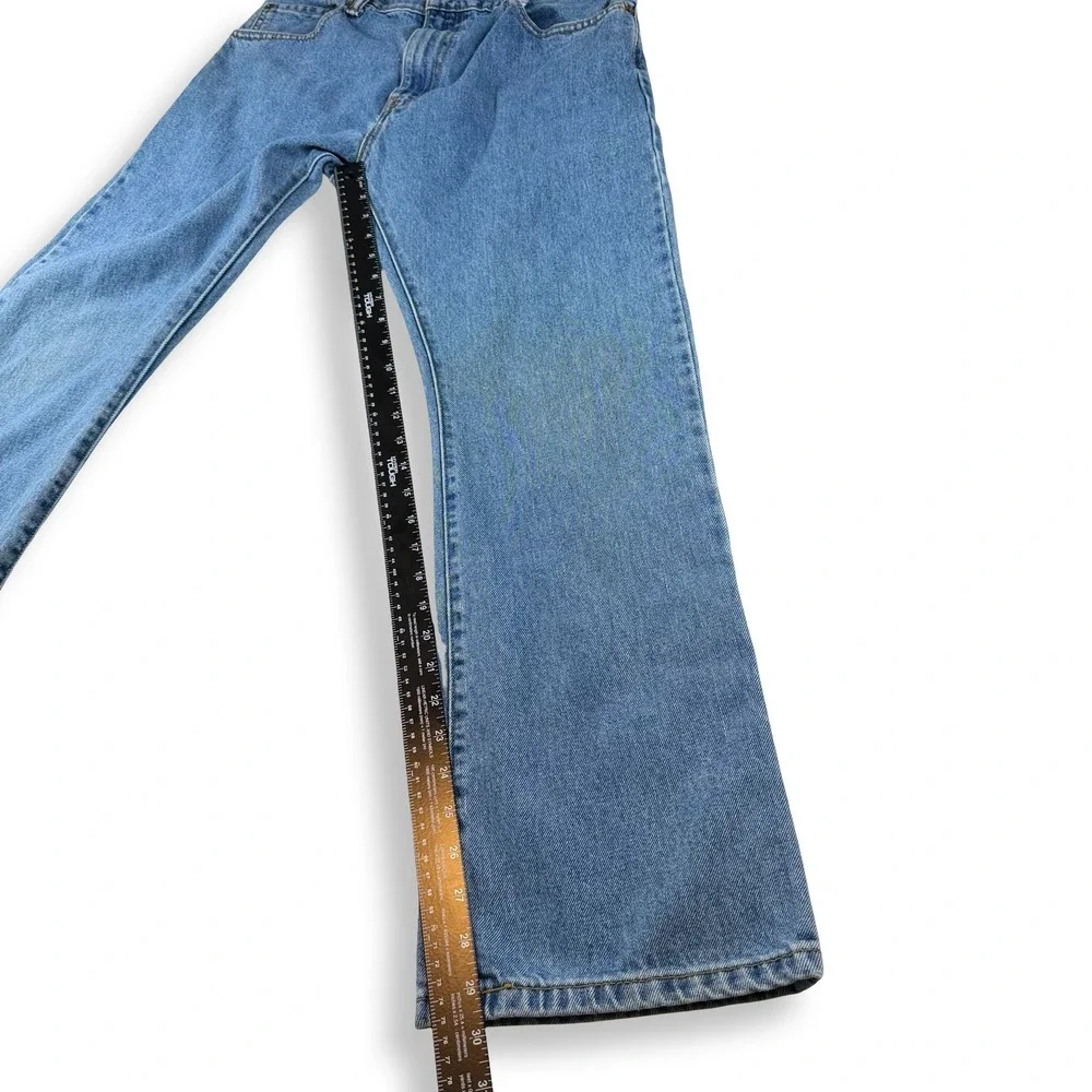 Levis 517 Bootcut Jeans Mens 32x30 Blue Denim Medium Wash Cotton 00517-0216